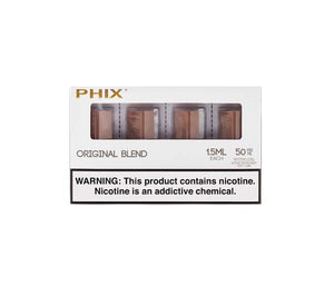 electronic cigarette cartridges blend phix pods e liquid