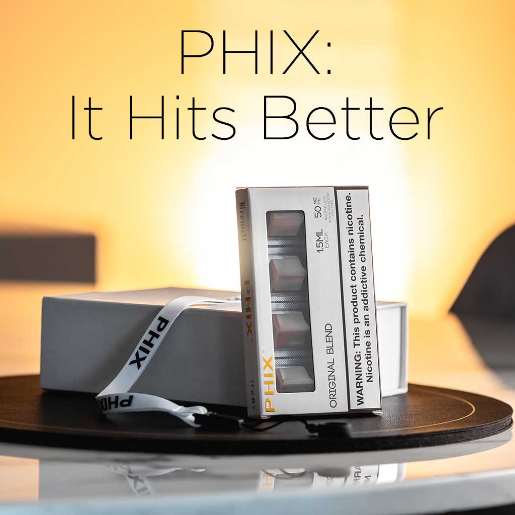 Nicotine Salts Explained: PHIX hits better
